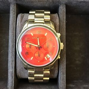 Orange Michael Kors Watch